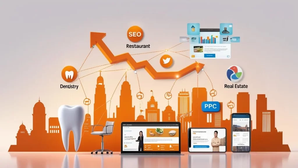 Top Digital Marketing Agency in Hyderabad for Dentists, Restaurants, and Real Estate Top Digital Marketing Agency in Hyderabad